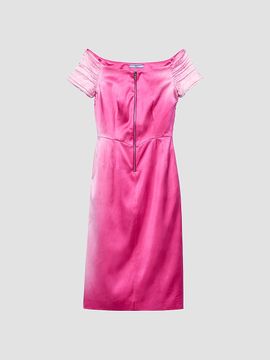 Prada Women's Washed Duchesse Dress