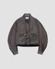 Prada Women's Washed Nylon Blouson Jacket - 7