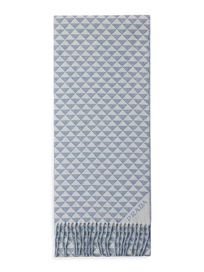 Prada Women's Wool And Cashmere Scarf