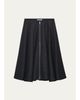 Prada Wool A-Line Midi Skirt - 1