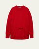 Prada Wool Bow Crewneck Sweater - 1