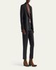 Prada Wool Gabardine Cropped Pants - 2