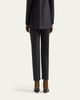 Prada Wool Gabardine Cropped Pants - 3
