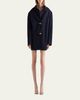 Prada Wool Jewel-Button Coat - 2