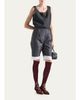 Prada Wool Scoop-Neck Sleeveless Top - 2
