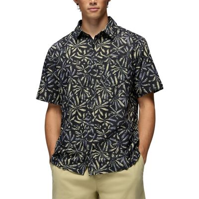 prAna prAna Hybridizer Short Sleeve Performance Button-Up Shirt