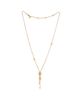 Pre-owned Bvlgari Pre-Owned Bvlgari B. Zero1 3 Charm Necklace 18K Gold, 17 - 3
