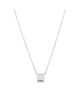 Pre-owned Bvlgari Pre-Owned Bvlgari B. Zero1 Pendant Necklace 18K White Gold, 16.5 - 1