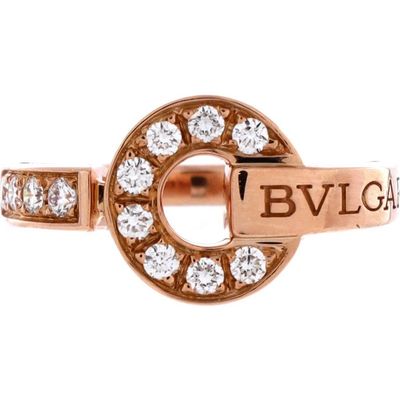 Pre-Owned Bvlgari Pre-Owned Bvlgari Bvlgari Bvlgari Ring 18K Rose Gold and Diamonds