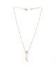 Pre-owned Bvlgari Pre-Owned Bvlgari Fiorever Drop Pendant Necklace 18K Rose Gold and Diamonds, 17.25 - 3