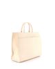 Pre-owned Bvlgari Pre-Owned Bvlgari Medium Logo Convertible Tote Embroidered Leather - 2