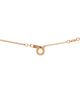 Pre-owned Bvlgari Pre-Owned Bvlgari Mini B. Zero1 Pendant Necklace 18K Rose Gold with Pave Diamonds, 17.25 - 3