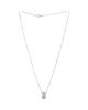 Pre-owned Bvlgari Pre-Owned Bvlgari Parentesi Ring Pendant Necklace 18K White Gold, 18 - 2