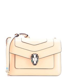 Pre-owned Bvlgari Pre-Owned Bvlgari Serpenti Crossbody Bag Leather