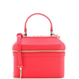 Pre-Owned Bvlgari Pre-Owned Bvlgari Serpenti Forever Top Handle Convertible Vanity Leather Small