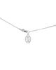 Pre-owned Cartier Pre-Owned Cartier 0.18-0.29CT Cartier D'Amour Pendant Necklace 18K White Gold with Pave Diamonds, 14.75 - 3