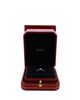 Pre-owned Cartier Pre-Owned Cartier 0.20CT Etincelle de Cartier Solitaire Ring Platinum with Rbc Diamond and Pave Diamonds F/VVS2 - 3