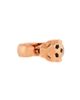 Pre-owned Cartier Pre-Owned Cartier 11mm Panthere de Cartier Ring 18K Rose Gold with Lacquer, Onyx and Tsavorite - 1