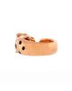 Pre-owned Cartier Pre-Owned Cartier 11mm Panthere de Cartier Ring 18K Rose Gold with Lacquer, Onyx and Tsavorite - 2