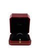 Pre-owned Cartier Pre-Owned Cartier 1.5mm Etincelle de Cartier Eternity Wedding Band Ring 18K White Gold Diamonds - 3