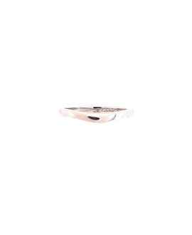 Pre-owned Cartier Pre-Owned Cartier 2mm Ballerine Wedding Band Ring Platinum