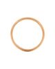 Pre-owned Cartier Pre-Owned Cartier 3mm C de Cartier Round Wedding Band Ring 18K Rose Gold - 2