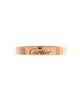Pre-owned Cartier Pre-Owned Cartier 3mm C de Cartier Wedding Band Ring 18K Rose Gold - 2
