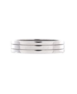 Pre-owned Cartier Pre-Owned Cartier 4.8mm Vendome Louis Cartier Wedding Band Ring 18K White Gold