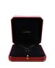 Pre-owned Cartier Pre-Owned Cartier 6 Diamonds Love Pendant Necklace 18K White Gold and Diamonds, 16.5 - 2