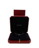 Pre-owned Cartier Pre-Owned Cartier Agrafe Chain Pendant Necklace 18K White Gold with Diamonds, 16 - 4