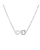 Pre-owned Cartier Pre-Owned Cartier Agrafe Pendant Necklace 18K White Gold with Diamonds, 15.75 - 1