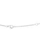 Pre-owned Cartier Pre-Owned Cartier Agrafe Pendant Necklace 18K White Gold with Diamonds, 15.75 - 3