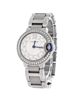 Pre-owned Cartier Pre-Owned Cartier Ballon Bleu de Cartier Quartz Watch in Stainless Steel with Diamond Bezel and Markers 28mm - 2