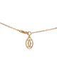 Pre-owned Cartier Pre-Owned Cartier C de Cartier Necklace 18K Rose Gold and Pearl, 16.25 - 3