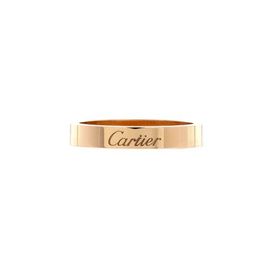 Pre-Owned Cartier Pre-Owned Cartier C de Cartier Wedding Band Ring 18K Yellow Gold 3mm