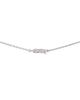Pre-owned Cartier Pre-Owned Cartier C Heart de Cartier Pendant Necklace 18K White Gold, 15.75 - 3