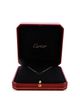 Pre-owned Cartier Pre-Owned Cartier C Heart de Cartier Pendant Necklace 18K White Gold, 15.75 - 4