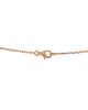 Pre-owned Cartier Pre-Owned Cartier Caresse D'Orchidees Necklace 18K Rose Gold with Diamond, 16.75 - 3