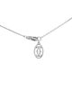 Pre-owned Cartier Pre-Owned Cartier Cross Pendant Necklace 18K White Gold with Diamonds, 18 - 2