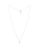 Pre-owned Cartier Pre-Owned Cartier Cross Pendant Necklace 18K White Gold with Diamonds, 18 - 3