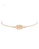 Pre-owned Cartier Pre-Owned Cartier Double C de Cartier Bracelet 18K Rose Gold with Diamonds - 1