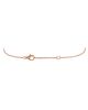 Pre-owned Cartier Pre-Owned Cartier Double C de Cartier Bracelet 18K Rose Gold with Diamonds - 3
