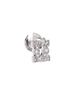 Pre-owned Cartier Pre-Owned Cartier Entrelaces C de Cartier Stud Earrings 18K White Gold with Pave Diamonds - 2