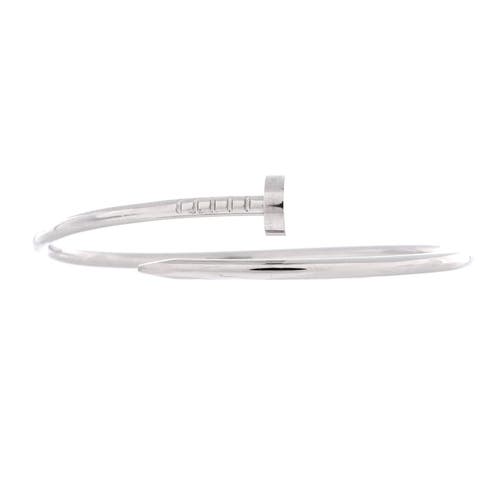 Pre-Owned Cartier Pre-Owned Cartier Juste un Clou Bracelet 18K White Gold Small