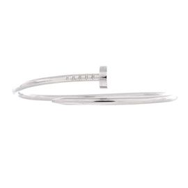 Pre-Owned Cartier Pre-Owned Cartier Juste un Clou Bracelet 18K White Gold Small
