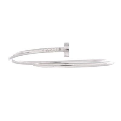 Pre-Owned Cartier Pre-Owned Cartier Juste un Clou Bracelet 18K White Gold Small