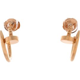 Pre-Owned Cartier Pre-Owned Cartier Juste un Clou Hoop Earrings 18K Rose Gold Small