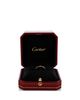Pre-owned Cartier Pre-Owned Cartier Lanieres Ring 18K Rose Gold with Pink Sapphires - 3
