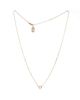 Pre-owned Cartier Pre-Owned Cartier Large Cartier D'Amour Pendant Necklace 18K Gold with Diamond, 16 - 2
