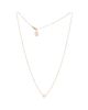 Pre-owned Cartier Pre-Owned Cartier Large Cartier D'Amour Pendant Necklace 18K Gold with Diamond, 16.25 - 2